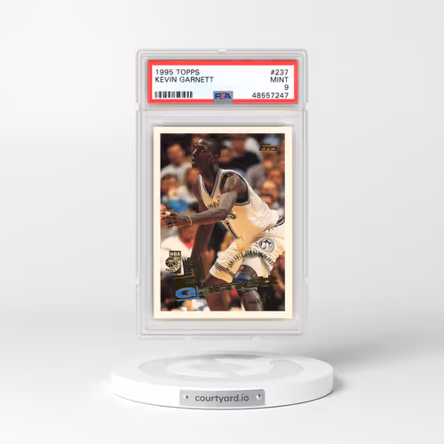 1995 Topps #237 Kevin Garnett (PSA 9 MINT)