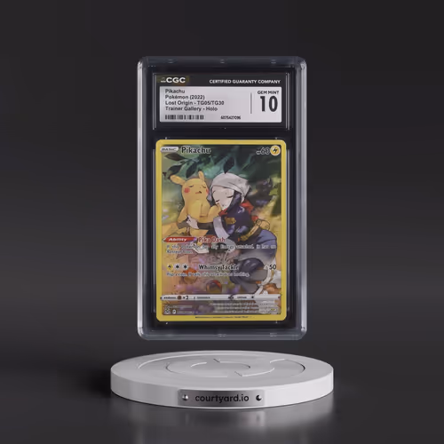2022 Lost Origin #TG05/TG30 Pikachu - Trainer Gallery Holo (CGC 10 GEM MINT)