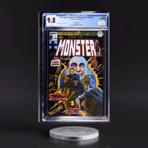 Mark Spears Monsters: The Monster & The Wolf #1 CGC 9.8 White Pages (Keenspot Entertainment, 10/25)