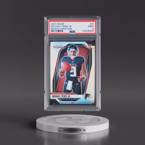 2024 Panini Prizm Rookie Variation #31 Michael Penix Jr. (PSA 9 MINT)