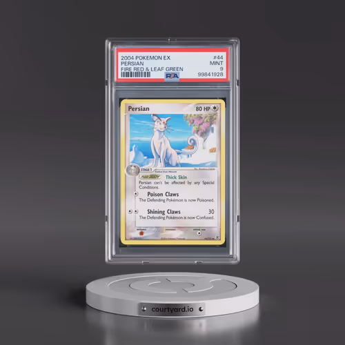 2004 Pokémon EX Fire Red & Leaf Green #44 Persian (PSA 9 MINT)