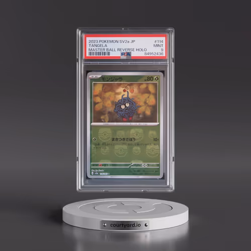 2023 Pokémon Sv2a-Pokemon 151 #114 Tangela - Reverse Holo Master Ball (PSA 9 MINT)