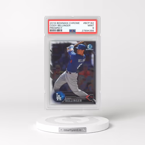 2016 Bowman Chrome Prospects #BCP182 Cody Bellinger (PSA 9 MINT)