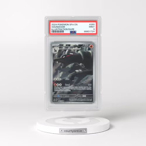 2024 Pokémon Sfa EN-Shrouded Fable #066 Houndoom - Illustration Rare (PSA 9 MINT)