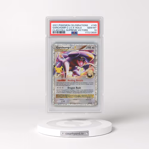 2021 Pokémon Celebrations Classic Collection #145 Garchomp C LV.X - Holo (PSA 10 GEM MINT)