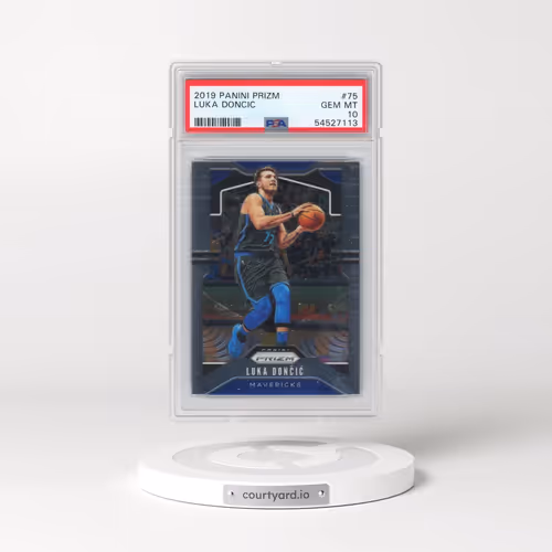 2019 Panini Prizm #75 Luka Doncic (PSA 10 GEM MINT)