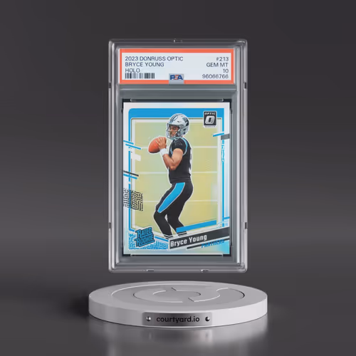2023 Panini Donruss Optic #213 Bryce Young - Holo (PSA 10 GEM MINT)