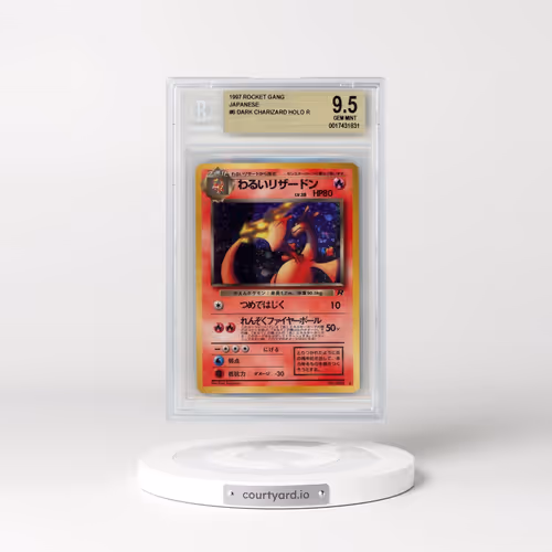 1997 Rocket Gang #6 Dark Charizard - Holo (BGS 9.5 GEM MINT)