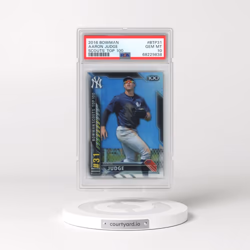 2016 Bowman Scouts' Top 100 #BTP31 Aaron Judge (PSA 10 GEM MINT)