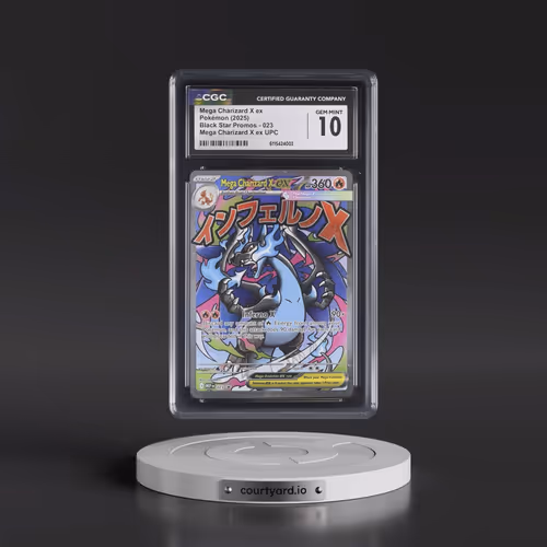 2025 Black Star Promos - Mega Evolution MEP EN #023 Mega Charizard X ex - Mega Charizard X ex Ultra