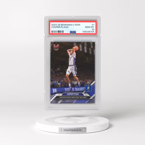 2024 Bowman U Now #1 Cooper Flagg (PSA 10 GEM MINT)