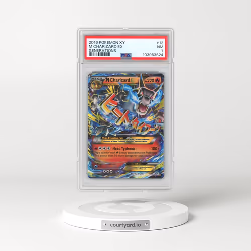 2016 Pokémon XY Generations #12 M Charizard EX - Holo (PSA 7 NM)
