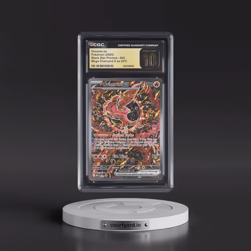 2025 Black Star Promos - Mega Evolution MEP EN #024 Oricorio ex - Mega Charizard X ex Ultra Premium