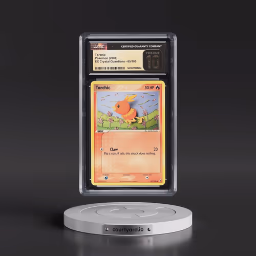 2006 EX Crystal Guardians #65/100 Torchic (CGC 10 PRISTINE)