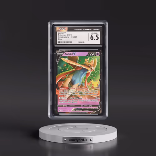 2021 Celebrations #016/025 Zacian V - Holo (CGC 6.5 EX-NM+)