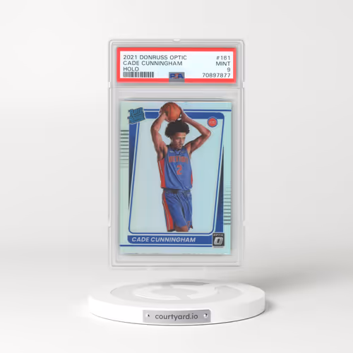 2021 Panini Donruss Optic #161 Cade Cunningham - Holo (PSA 9 MINT)