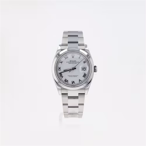 Rolex Datejust 36mm White Roman