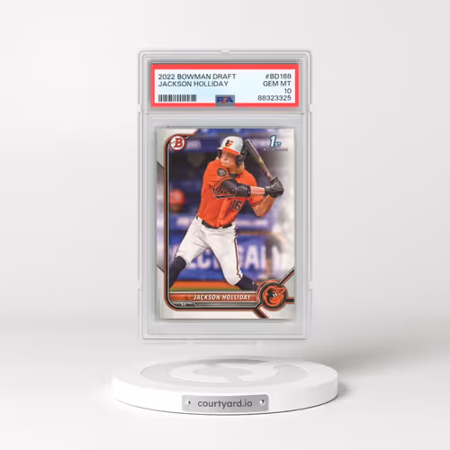 2022 Bowman Draft #BD168 Jackson Holliday (PSA 10 GEM MINT)