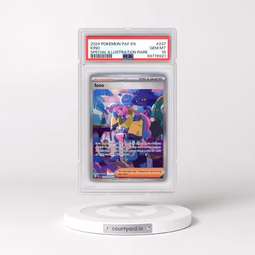 2024 Pokémon Paf EN-Paldean Fates #237 Iono - Special Illustration Rare (PSA 10 GEM MINT)