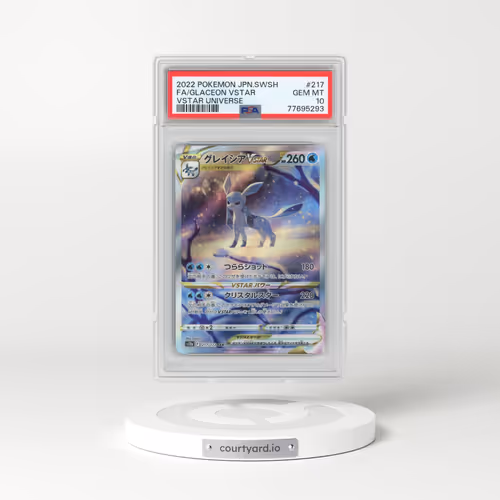 2022 Pokémon Sword & Shield Vstar Universe #217 Glaceon Vstar - Full Art (PSA 10 GEM MINT)