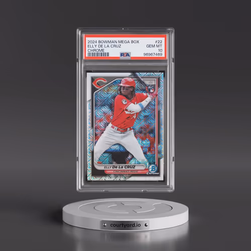 2024 Bowman Mega Box Chrome #22 Elly de La Cruz (PSA 10 GEM MINT)