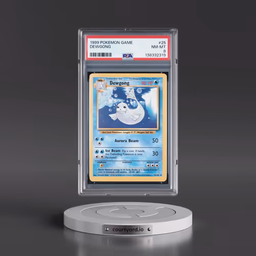 1999 Pokémon Game #25 Dewgong (PSA 8 NM-MT)