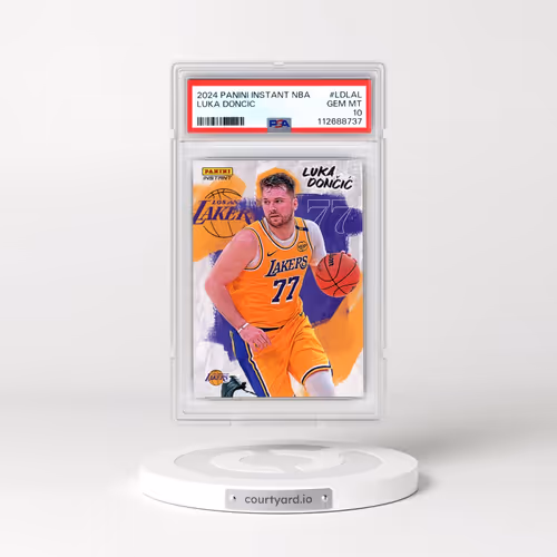 2024 Panini Instant NBA #LDLAL Luka Doncic (PSA 10 GEM MINT)