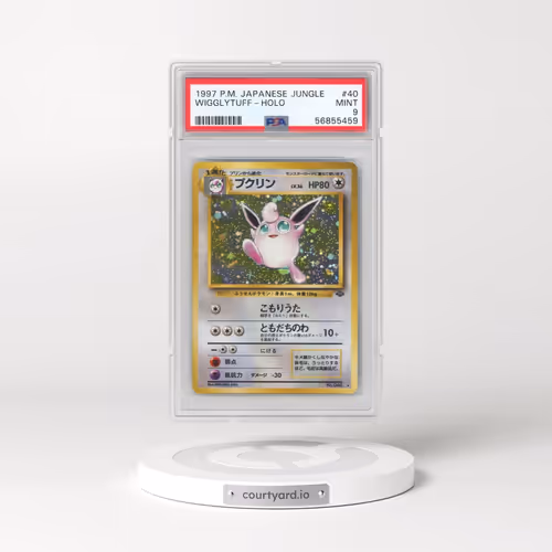 1997 Pokémon Jungle #40 Wigglytuff - Holo (PSA 9 MINT)