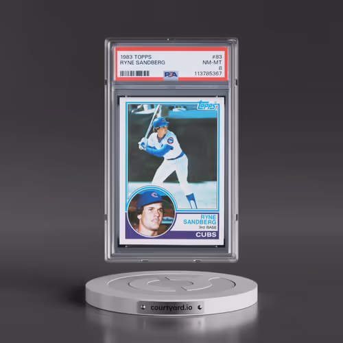 1983 Topps #83 Ryne Sandberg (PSA 8 NM-MT)