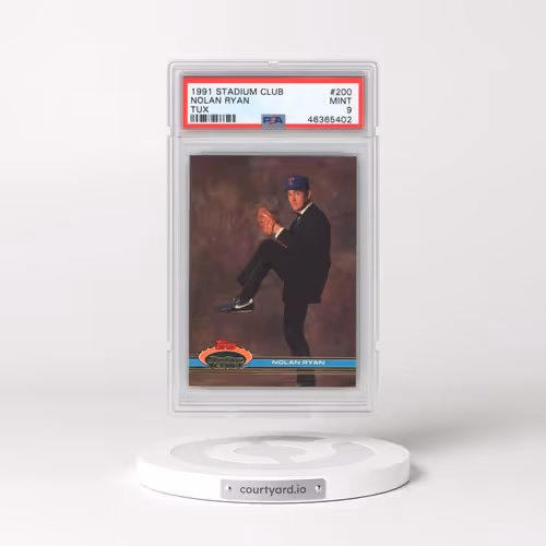 1991 Stadium Club #200 Nolan Ryan - Tux (PSA 9 MINT)