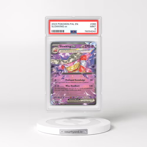 2023 Pokémon Pal EN-Paldea Evolved #086 Slowking EX - Holo (PSA 9 MINT)