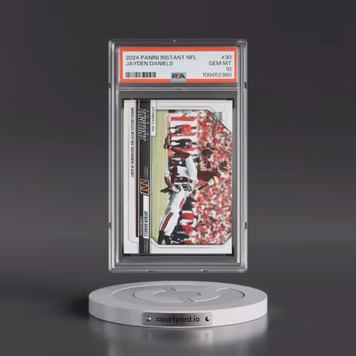 2024 Panini Instant NFL #30 Jayden Daniels (PSA 10 GEM MINT)