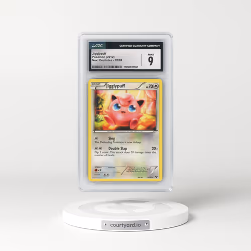 2012 Next Destinies #78/99 Jigglypuff (CGC 9 MINT)