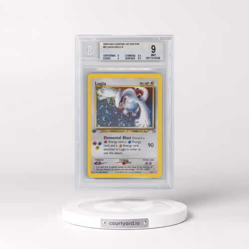 2000 Neo Genesis #9 Lugia - 1st Edition Holo (BGS 9 MINT)