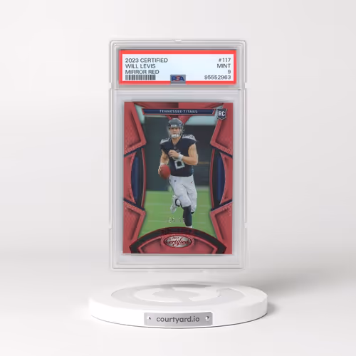 2023 Panini Certified #117 Will Levis - Mirror Red (PSA 9 MINT)