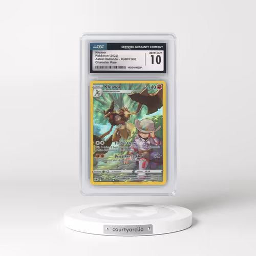 2022 Astral Radiance #TG08/TG30 Kleavor - Character Rare (CGC 10 GEM MINT)
