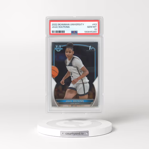 2022 Bowman Chrome University #43 Juju Watkins (PSA 10 GEM MINT)