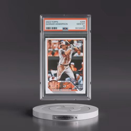 2023 Topps #206 Gunnar Henderson (PSA 10 GEM MINT)