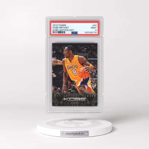 2012 Panini Kobe Anthology #62 Kobe Bryant (PSA 9 MINT)