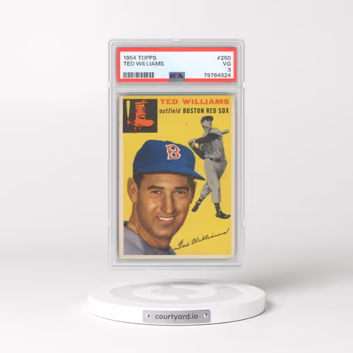 1954 Topps #250 Ted Williams (PSA 3 VG)