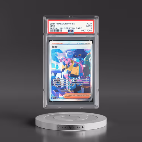 2024 Pokémon Paf EN-Paldean Fates #237 Iono - Special Illustration Rare (PSA 9 MINT)