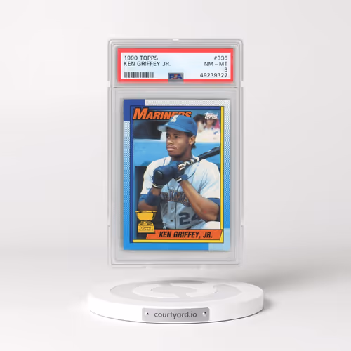 1990 Topps #336 Ken Griffey Jr (PSA 8 NM-MT)