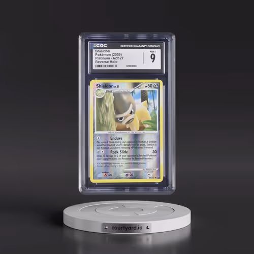 2009 Platinum #62/127 Shieldon - Reverse Holo (CGC 9 MINT)