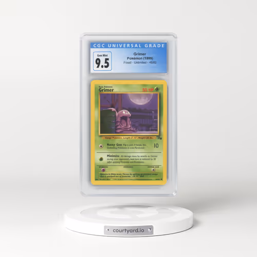 1999 Fossil #48/62 Grimer (CGC 10 GEM MINT)