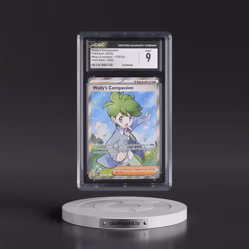 2025 Mega Evolution - MEG EN #176/132 Wally's Compassion - Ultra Rare Holo (CGC 9 MINT)