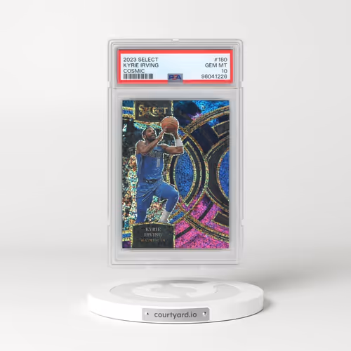 2023 Panini Select #180 Kyrie Irving - Cosmic (PSA 10 GEM MINT)