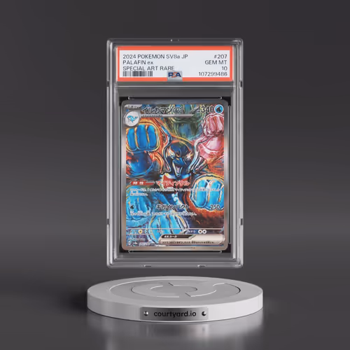 2024 Pokémon Sv8a-Terastal Fest EX #207 Palafin EX - Holo Special Art Rare (PSA 10 GEM MINT)