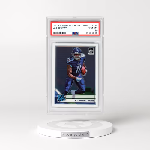 2019 Panini Donruss Optic #164 A.J. Brown (PSA 10 GEM MINT)