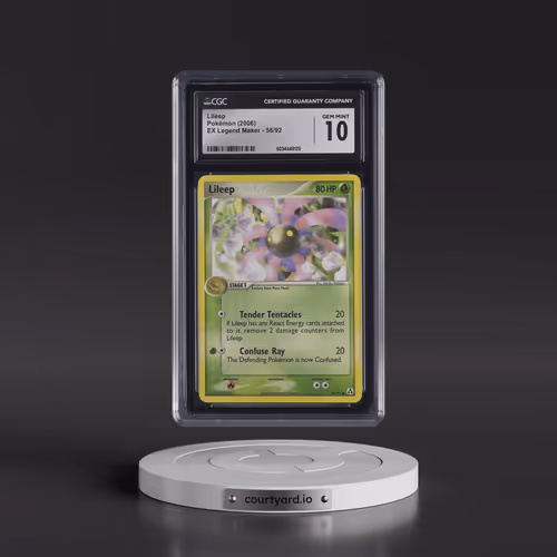 2006 EX Legend Maker #56/92 Lileep (CGC 10 GEM MINT)