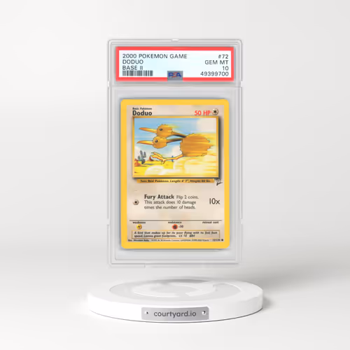 2000 Base Set 2 #72 Doduo (PSA 10 GEM MINT)